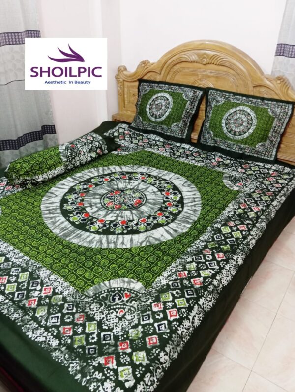 King Size Bed sheet (Tye Dye Print)