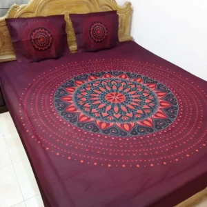 Premium Quality Digital print Bed Sheet (4 Pcs)