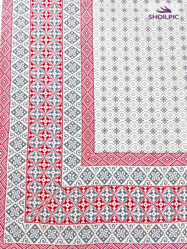 Premium Block Print Bed Sheet (King Size) - Image 6