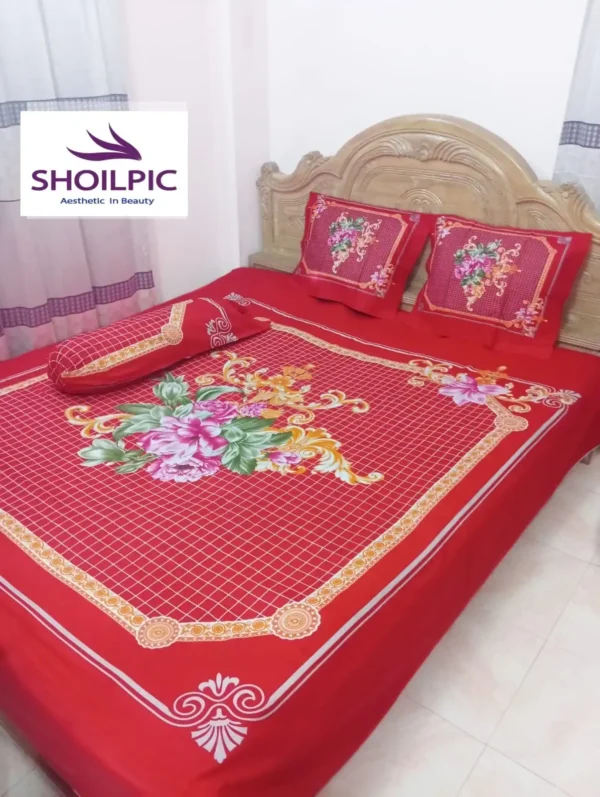 King Size Bed sheet (Panel Bed sheet) - Image 2